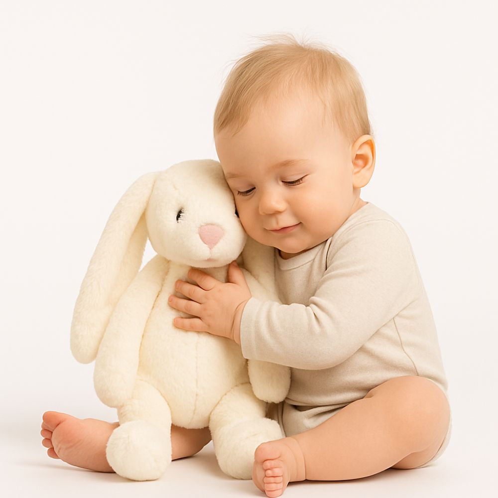 Kuscheltier Hase – Beige Ansicht 3
